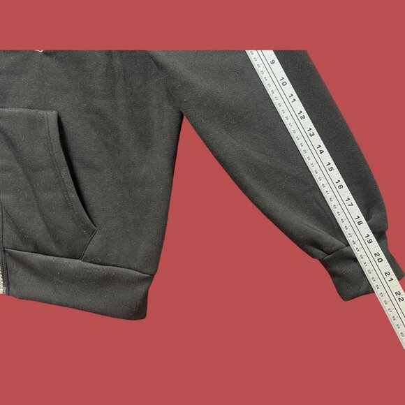 Rue 21 - Men's Long Sleeve Hooded Sweatshirt - Black - Large - Picture 7 of 13